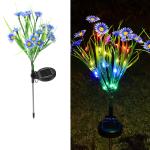 LED Solar Flower Stake Lights for Garden Decor