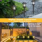 Solar LED Outdoor Stake Lights for Garden Path
