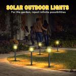 Solar LED Outdoor Stake Lights for Garden Path