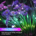 Solar LED Daisy Flower Stake Light for Gardens