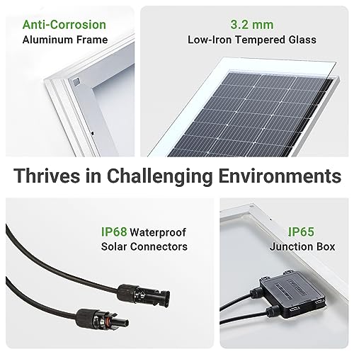 Traver Force 100W Monocrystalline Solar Panel