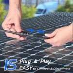 20ft Solar Panel Extension Cable with Connectors