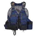 Lightweight Breathable Blue Fly Fishing Vest