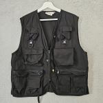 Columbia PFG Men's Fishing Vest – Multi Pocket Black