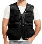 Flygo Men's Lightweight Fishing Cargo Vest XL