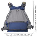Lightweight Breathable Blue Fly Fishing Vest