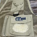 Lightweight Beige Fishing Vest with Utility Pockets