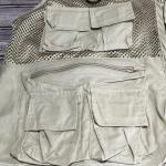 Lightweight Beige Fishing Vest with Utility Pockets