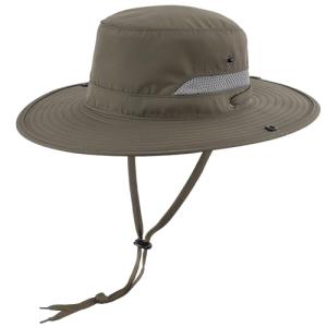 Wide Brim Adjustable Fishing Sun Hat Army Green