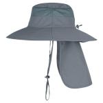 UPF 50+ Fishing Hat with Neck Flap