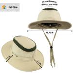Men's UV Protection Wide Brim Fishing Hat
