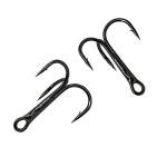 200 Pack High Carbon Steel Fishing Treble Hooks