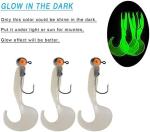 Soft Baits and Hooks Fishing Lures Kit