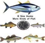 Bulk Fishing Hooks for Freshwater and Saltwater