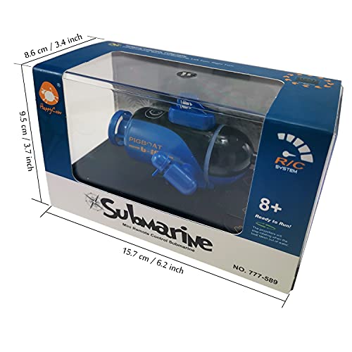 Tipmant Mini RC Submarine Waterproof Diving Toy