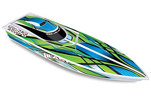 Traxxas Blast Electric RC Racing Boat, Green