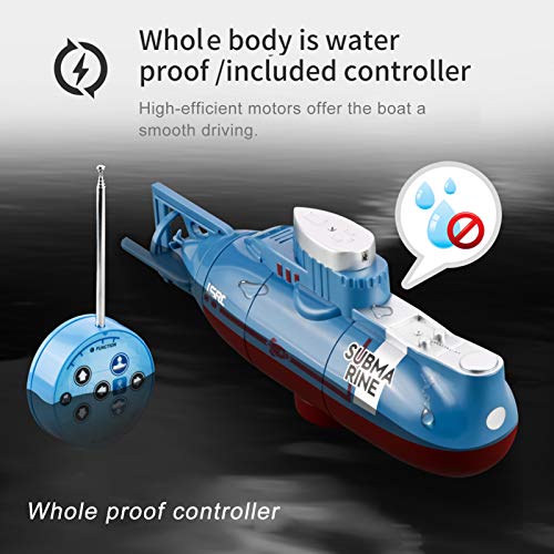 GoolRC Mini Waterproof RC Submarine for Kids
