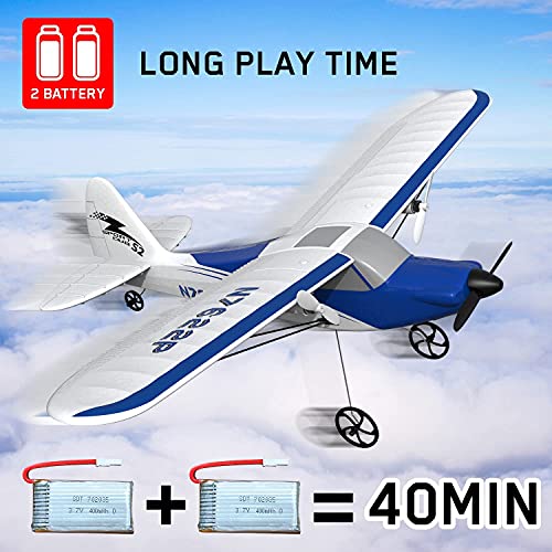 Beginner's 2.4Ghz RC Plane with Gyro & 2 Batteries