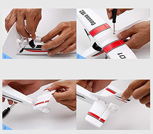 PLRB Toys 2.4Ghz Cessna RC Airplane - Beginner Friendly