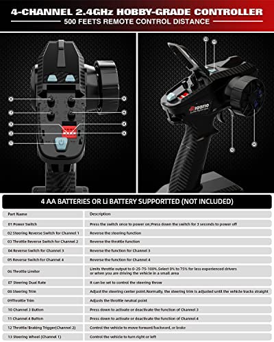 1:14 Brushless RC Truck - High Speed Off-Road Fun!