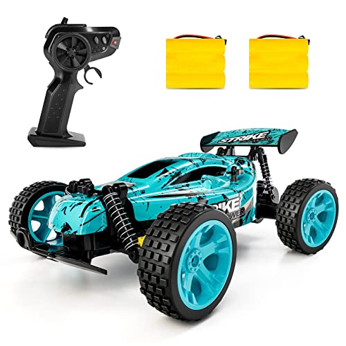 Tecnock RC Car, 1:18 20 KM/H 2WD, Blue
