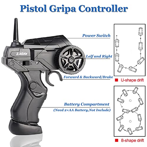 1/24 Scale 4WD RC Drift Car with Lights