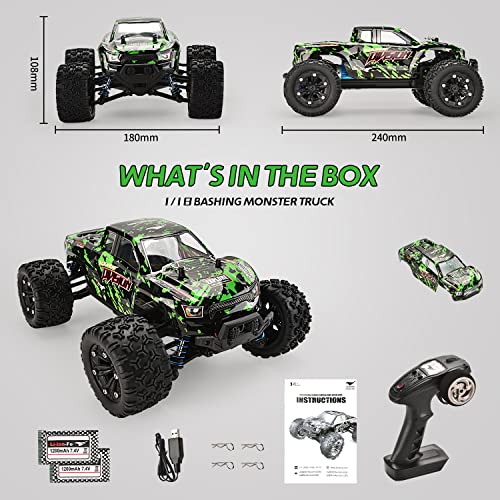 1:18 Scale All Terrain RC Car, 40KM/H Speed, 4WD