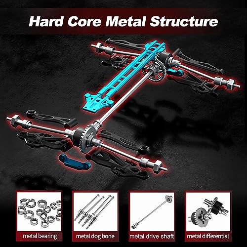 High Speed 4WD RC Car for Adults - 43 MPH