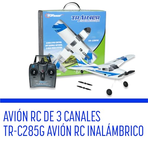 Top Race 3-Channel RC Airplane - Easy Control