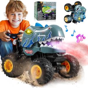 Remote Control Monster Truck with Lights and Sounds