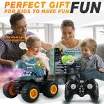 Remote Control Monster Truck with Lights and Sounds