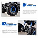 4WD RC Monster Truck Off-Road Remote Control Toy
