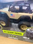 RC Desert Patrol Jeep - Rechargeable Military Vehicle