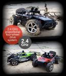High-Speed 4WD Desert RC Truck 1:12 Scale
