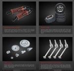 High-Speed 4WD Desert RC Truck 1:12 Scale