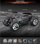 High-Speed 4WD Desert RC Truck 1:12 Scale