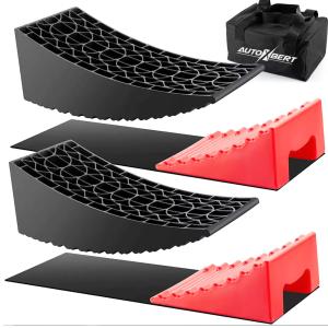 2-Pack RV Truck Leveling Blocks and Wheel Chocks