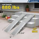 66" Steel Folding Loading Ramps for Trucks