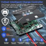 12V Solar Battery Charger 20W Waterproof Panel Kit