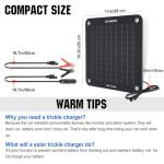 ECO-WORTHY 10W Waterproof Solar Battery Charger