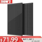 400W Solar Panel Kit for Off-Grid Charging