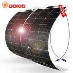 Dokio 200W Lightweight Flexible Solar Panel Kit