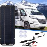 30W 12V Solar Panel Battery Charger for Camping