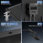 12V 100W Monocrystalline Solar Panel for Campers