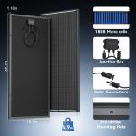 12V 100W Monocrystalline Solar Panel for Campers