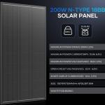 400W Solar Panel for Off-Grid Charging