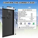 170W 12V Solar Panel for Camping and RVs