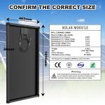 100W Mono Solar Panel 2-Pack for RVs