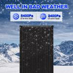 170W 12V Solar Panel for Camping and RVs