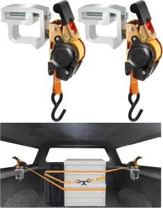 Retractable Ratchet Straps for Truck Camper Shells